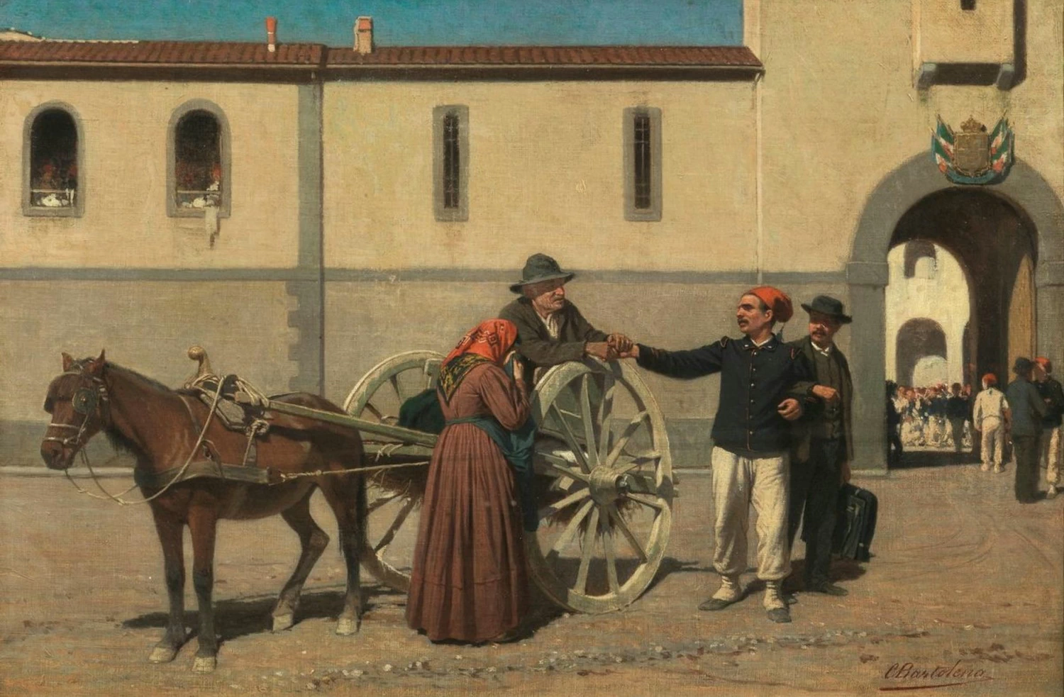 La partenza del soldato